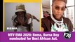 F78NEWS: MTV EMA 2020: Rema, Burna Boy nominated for Best African Act.