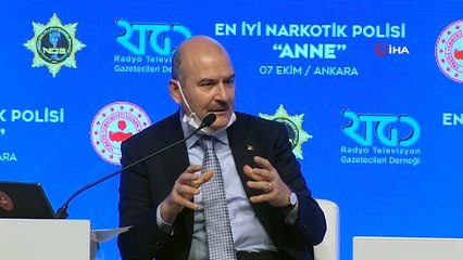 İçişleri Bakanı Süleyman Soylu, “En iyi Narkotik Polisi: Anne” konulu panelde konuştu