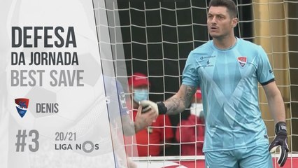 Best save of the round #3 (Liga 20/21)