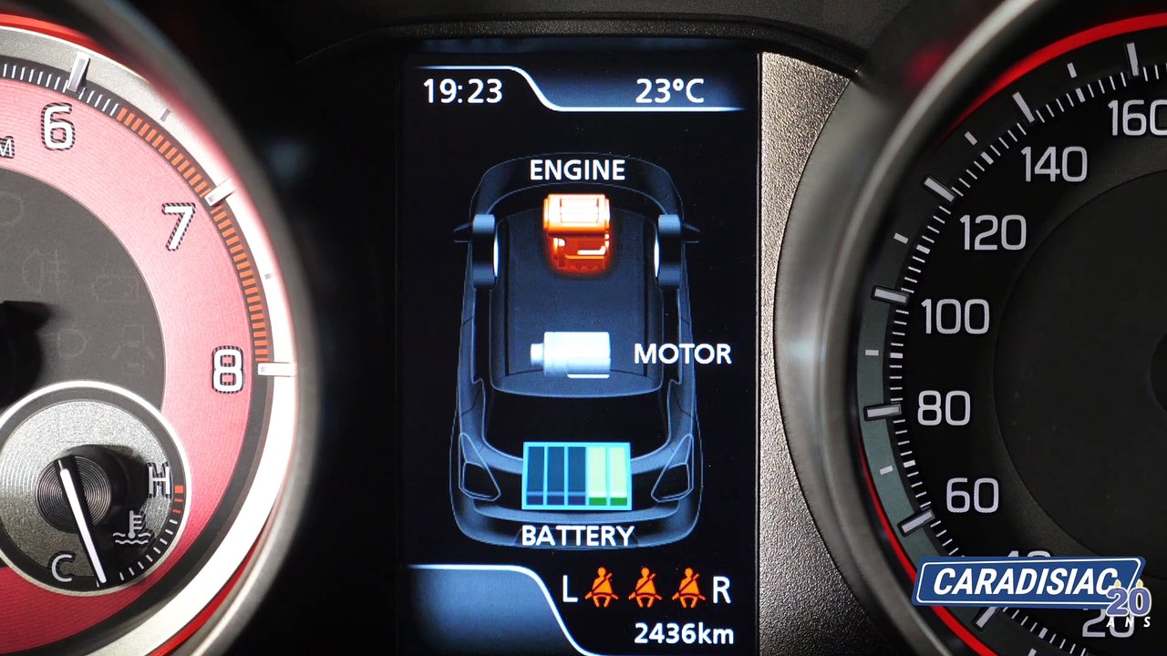 Suzuki Swift Sport hybride : électrifiée pour survivre - Salon de l'auto Caradisiac 2020