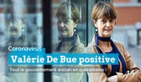 Valérie De Bue testée positive au coronavirus, tous les ministres wallons en quarantaine