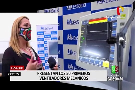 Covid-19: EsSalud distribuirá 210 ventiladores mecánicos en hospitales a nivel nacional