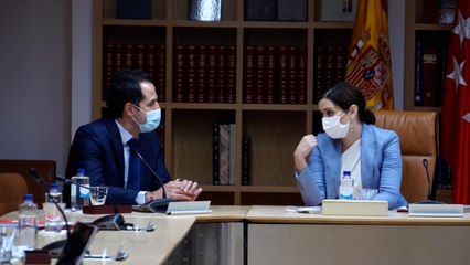 Ayuso preside la reunión del Consejo de Gobierno