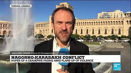 Nagorno-Karabakh conflict: Armenia says 21 more killed in fighting with Azerbaijan