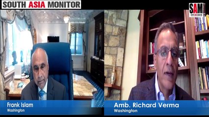 Frank Islam in conversation with Amb Richard Verma (retd) | Washington Calling