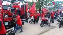 Aksi Anti Omnibus Law di Bandung Memanas!
