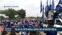 Ribuan Buruh Pabrik Mogok Kerja Sebagai Aksi Tolak UU Cipta Kerja!