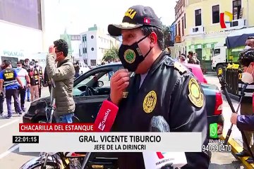 Tras infernal balacera capturan banda de extranjeros en Surco