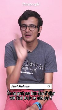 Interview Google de Paul (12 Coups de midi) pour Purepeople.com.