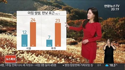 [날씨] 내일 맑고 일교차 커…새벽까지 동해안 빗방울