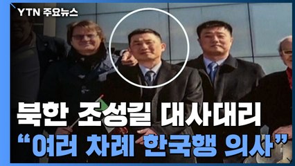 "北 조성길, 여러 차례 자발적 한국행 의사" / YTN