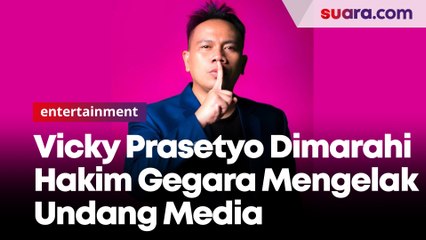Bantah Ngundang Media Saat Penggerebekan, Vicky Prasetyo Dimarahi Hakim