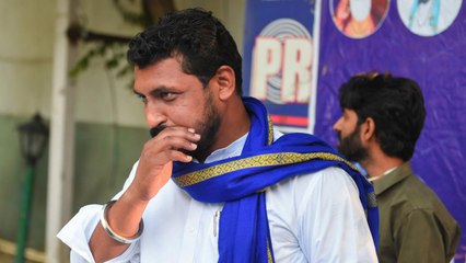 Azad speaks about why he visited Hathras and not Balrampur