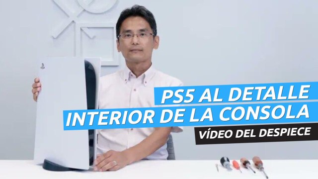 PS5 - Vídeo en detalle de la consola y su interior