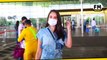 Nora Fatehi Spotted  At Mumbai Airport l FM News