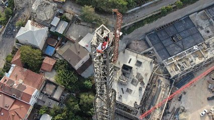 Çamlıca’daki antenleri böyle söktüler