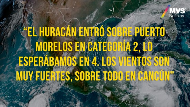 Alerta roja para Cancún, Quintana Roo, por Huracán Delta