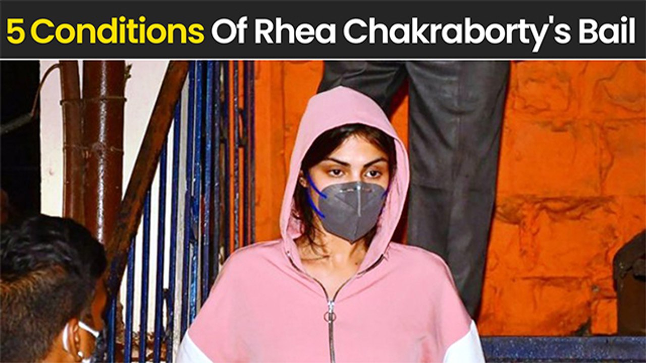 Rhea Chakraborty Granted Bail On These 5 Conditions
