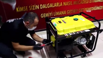 Jeneratör motorunda uyuşturucu sevkiyatı polise takıldı