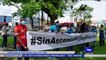 Jugadores de fútbol realizan protesta pacífica en Colón  - Nex Noticias