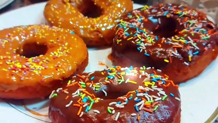 طريقة عمل الدونات المقلية