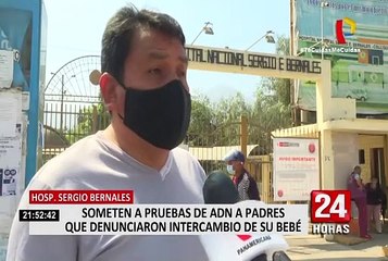 Hospital Sergio Bernales: Someten a pruebas de ADN a padres tras intercambio de recién nacidos