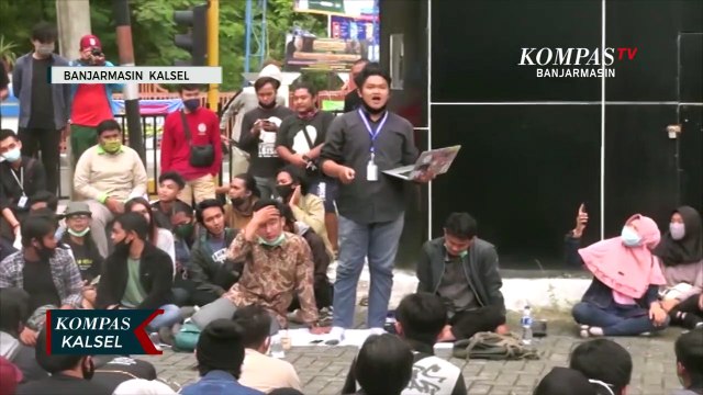 Mahasiswa Akan Lakukan Aksi Mogok di Kantor DPRD Kalsel Tuntut UU Omnibus Law Dibatalkan
