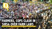 Police Use Water Cannons, Tear Gas on Farmers in Haryana's Sirsa Over Farm Laws