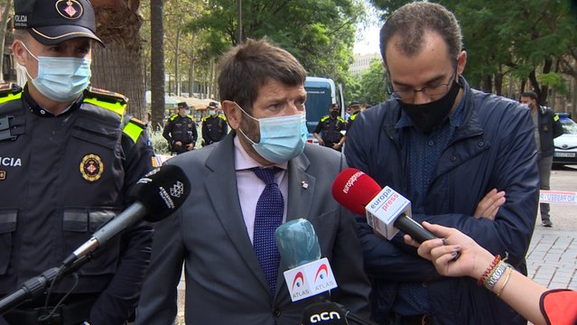 Albert Batlle, del Ajuntament de Barcelona, satisfecho con el resultado del operativo del Raval