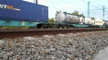 A freight train departs from railway station Ogniyanovo