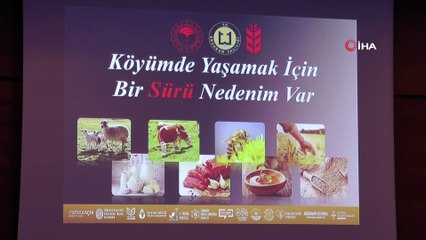 ‘Köyümde yaşamak için bir sürü nedenim var’ projesi tanıtıldı