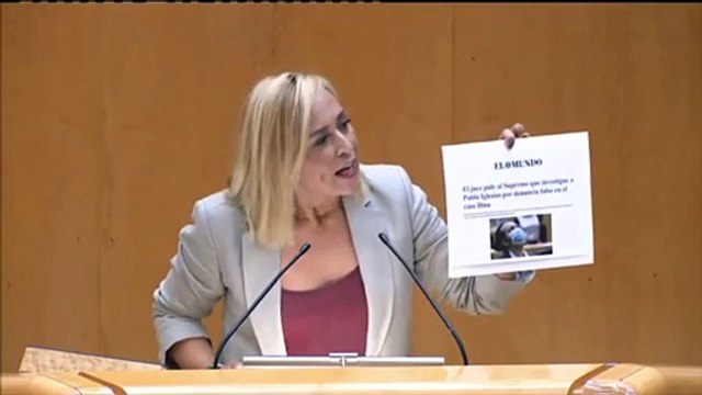 ¡Dimisión, dimisión! : Los estruendosos gritos en el Senado contra Pablo Iglesias