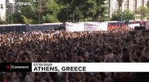 Watch: Violent clashes after landmark Golden Dawn verdict in Athens