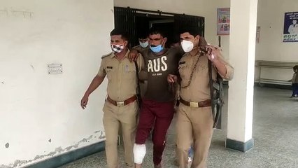 योगी सरकार में शातिर बदमाशों का ऑपरेशन क्लीन जारी, पुलिस मुठभेड़ में बदमाश को लगी गोली