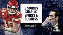 Three Stories Shaping Sports and Business - October 2nd