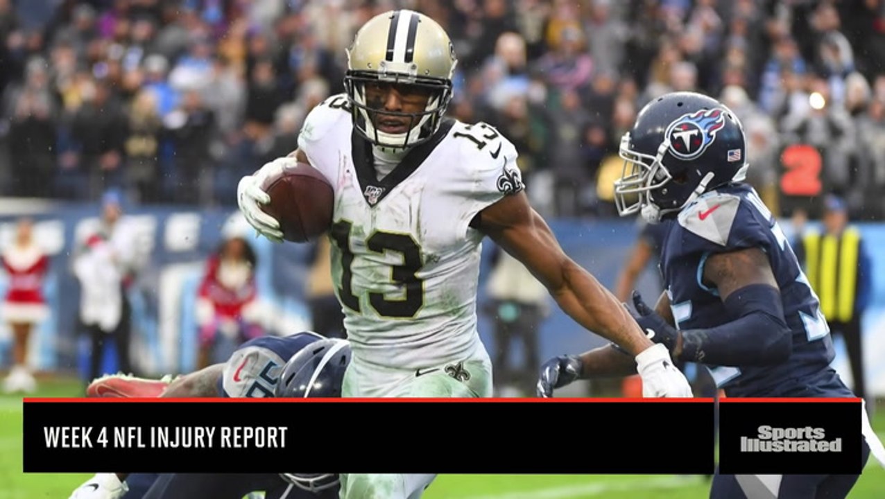 Week 4 Fantasy Football Injury Report: Michael Thomas, Julio Jones and Davante Adams
