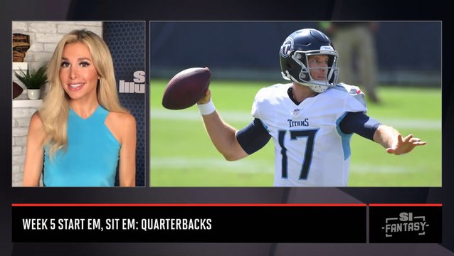 Ryan Tannehill and Justin Herbert Top List of Michael Fabiano’s List of Quarterbacks to Start in Week 5