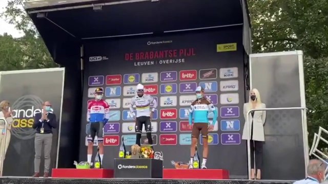 Cycling - Julian Alaphilippe wins the Flèche Brabançonne ahead of Mathieu Van der Poel and Benoit Cosnefroy