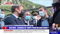 Macron à Breil-sur-Roya: 