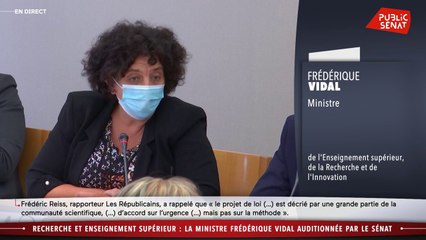 « La recherche française décroche », reconnaît Frédérique Vidal