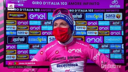 Tour d'Italie 2020 - Joao Almeida : "The Maglia Rosa makes me stronger"