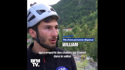 Intempéries dans le Sud-Est: William recherche sa mère disparue