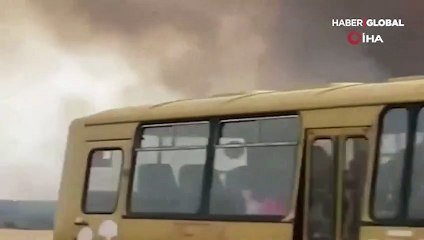 Rusya'da mühimmat deposunda patlama