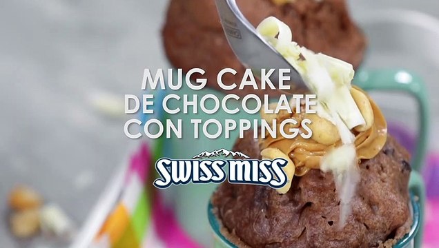 Mug Cake de Chocolate con Toppings