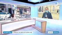 Tempête Alex : Emmanuel Macron en visite dans les zones sinistrées des Alpes-Maritimes