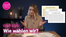 Wien-Wahl: Richtig Wählen, kurz erklärt