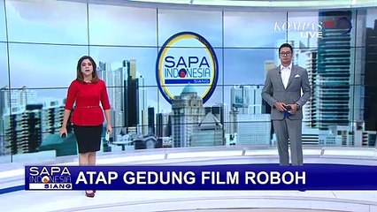Atap Gedung Lembaga Sensor Film Roboh, 1 Mobil Tertimpa Puing
