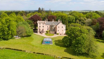 This Adorable Pink Castle in Scotland Could Be Your Next Dream Home