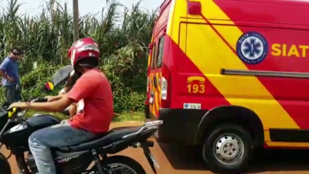 Menino de 13 anos sofre queda de bicicleta na Região Norte