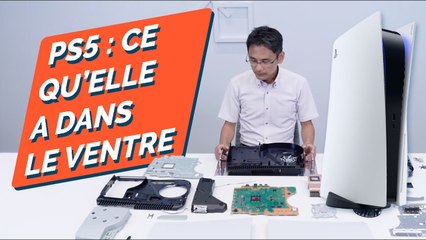 Скачать видео: PLAYSTATION 5 : qu'est-ce qu'elle CACHE ?  Présentation des COMPOSANTS de la PS5, la next-gen SONY